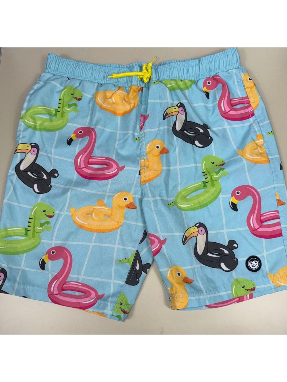 Neff XL Pool Float Print Swim Board Shorts